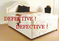 defective bed