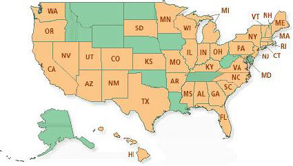 Us SARS Map